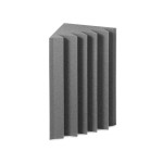 EZ Acoustics EZ Foam Bass Trap Gray/Garnet Combi