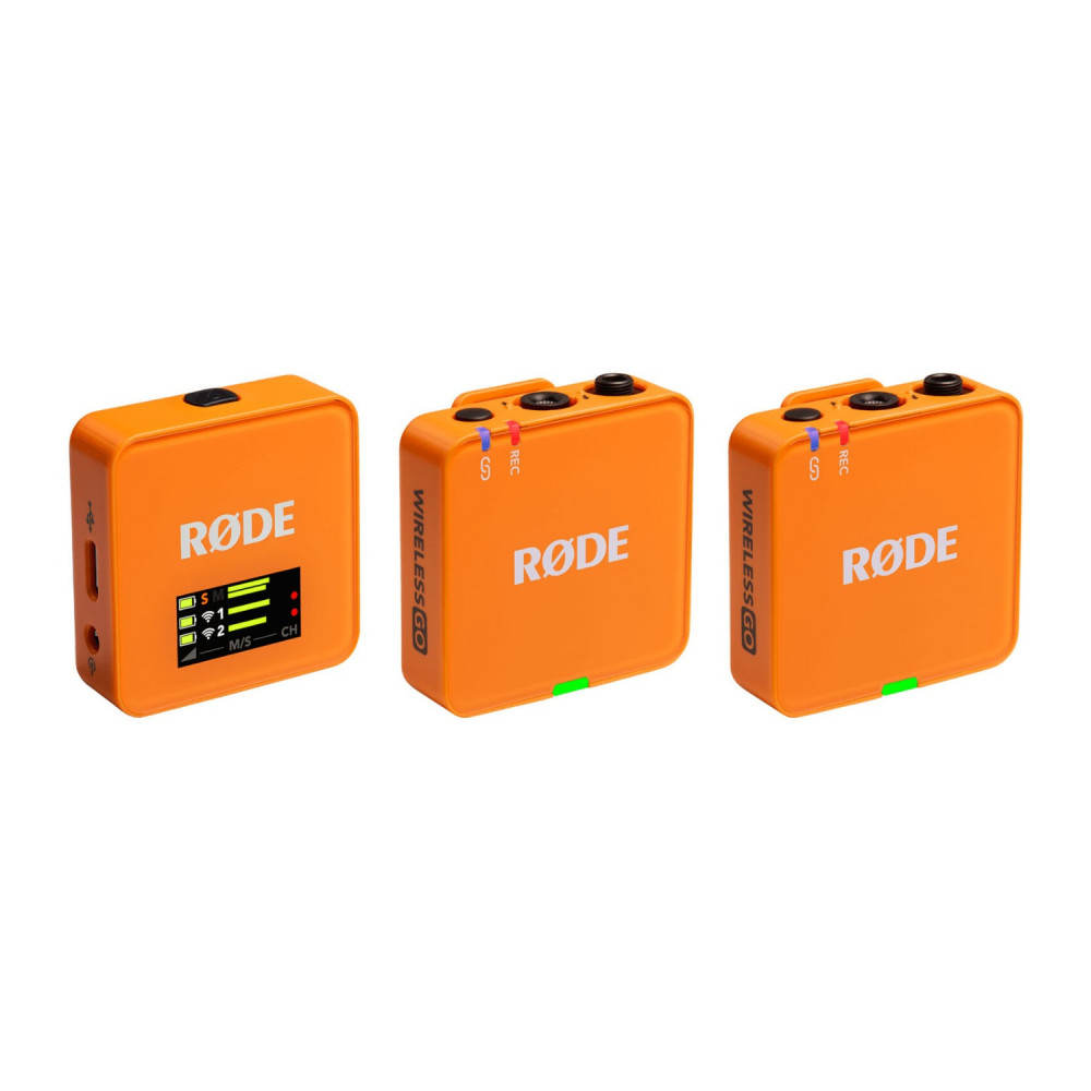 Rode Wireless GO Gen 3 Orange