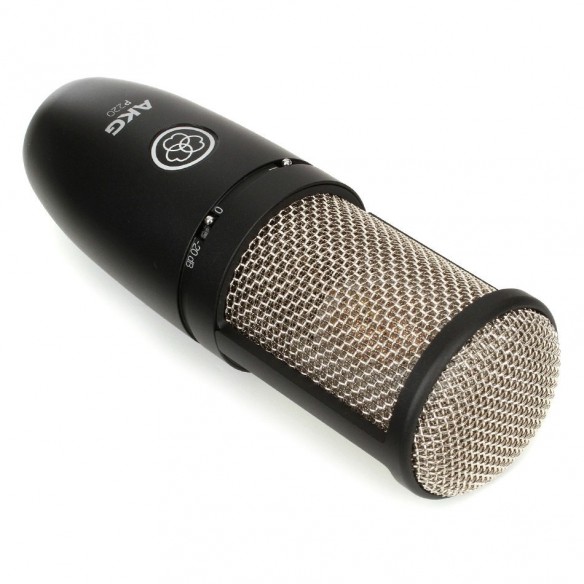  Micrófono de Condensador Estudio AKG P220 front-angle
