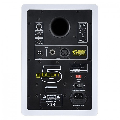  Monitor de Estudio Activo Monkey Banana Gibbon 5 White rear