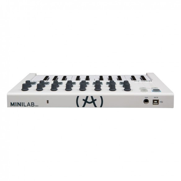 Teclado Controlador MIDI USB 25 Teclas Arturia MiniLab MkII rear