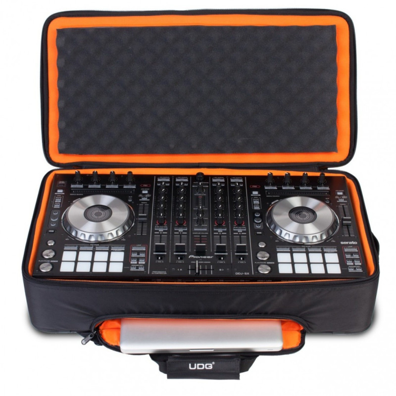 UDG Ultimate MIDI Controller Backpack Large MK2 (Black / Orange Inside)