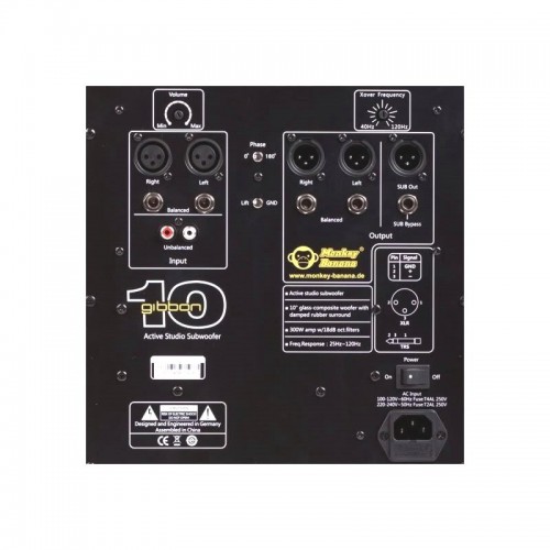  Subgrave Estudio Activo Monkey Banana GIbbon 10 Black rear-panel