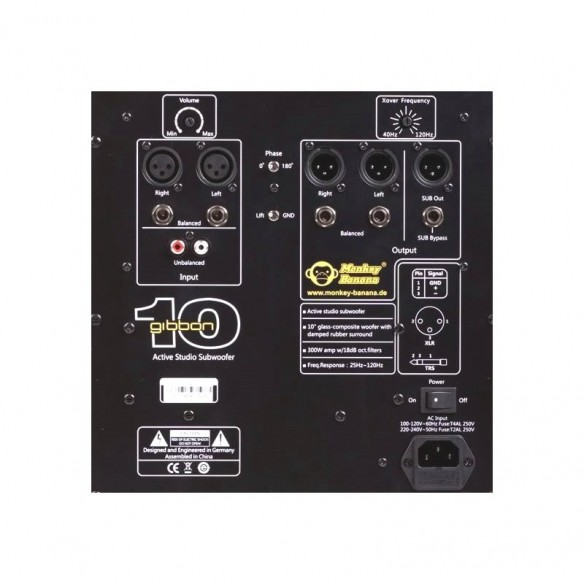  Subgrave Estudio Activo Monkey Banana GIbbon 10 Black rear-panel