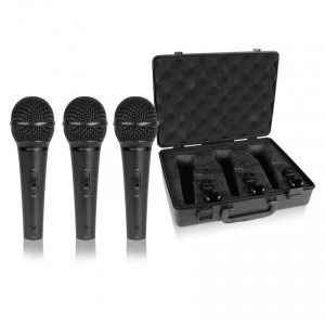 Set Micrófonos Dinámicos de Voz/Instrumento Behringer Ultravoice XM1800S set