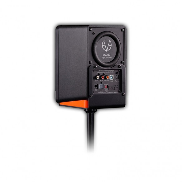  Monitores de Estudio Activos EVE Audio SC203 stand-detail