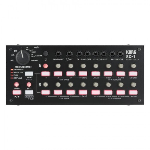  Superficie de Control MIDI USB/Secuenciador Korg SQ-1 front