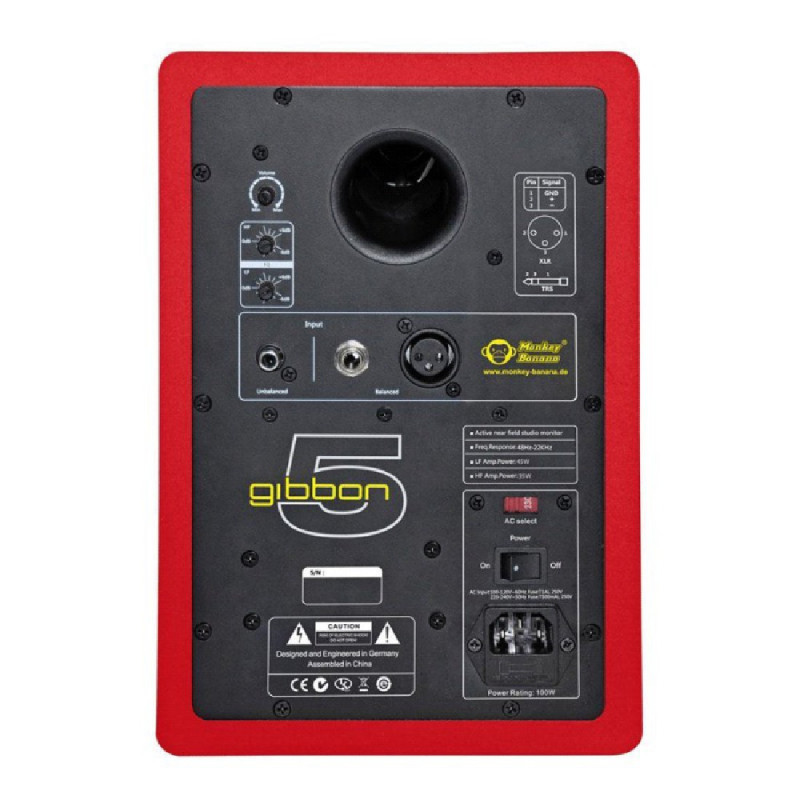 Monkey Banana Gibbon 5 Red