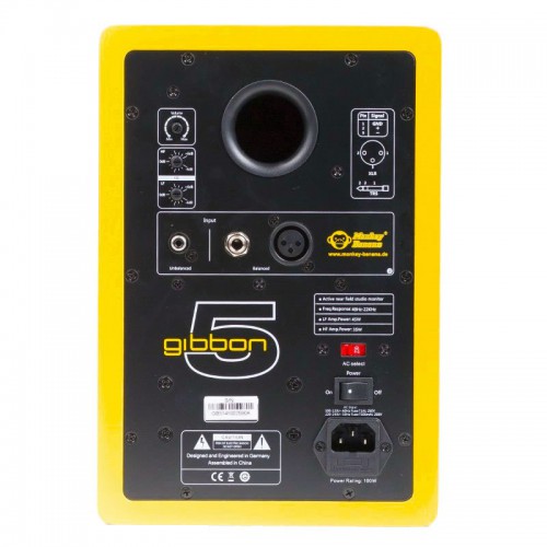  Monitor de Estudio Activo Monkey Banana Gibbon 5 Yellow rear