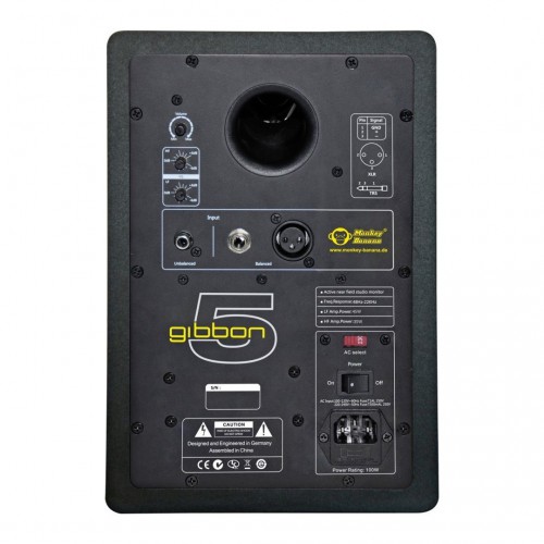  Monitor de Estudio Activo Monkey Banana Gibbon 5 Black rear