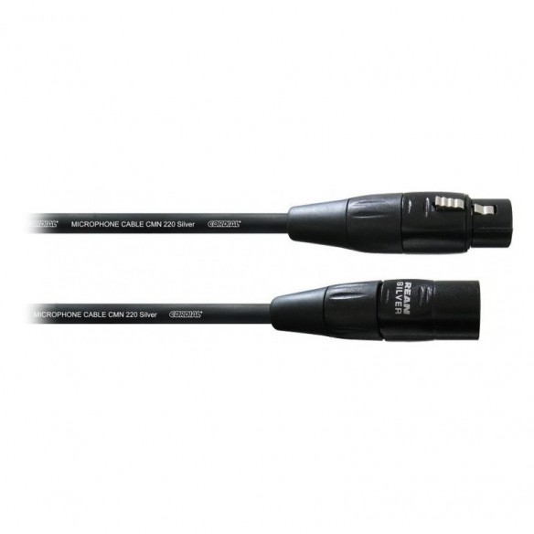Cable para Micrófono Cordial CIM 5 FM (XLR/M-XLR/H)