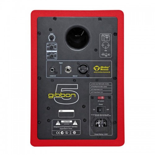  Monitor de Estudio Activo Monkey Banana Gibbon 5 Red rear
