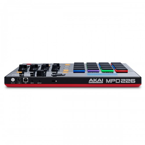  Superfície de Control MIDI USB Akai MPD226 rear