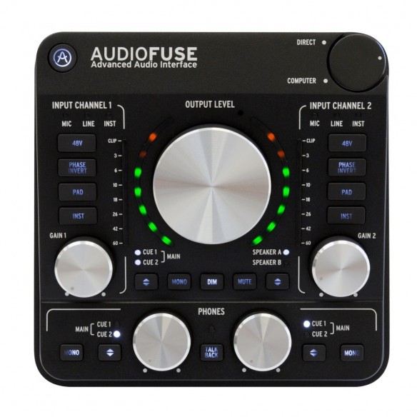  Interface Audio por USB Arturia AudioFuse Rev2 top