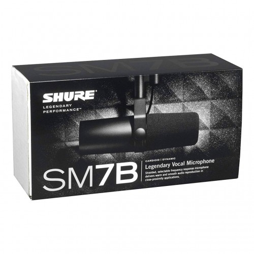  Micrófono Dinámico Shure SM7B box