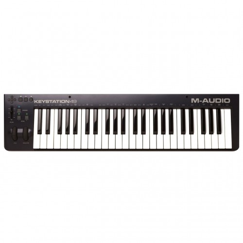  Teclado Controlador MIDI USB 49 Teclas M-Audio Keystation 49 MKII top