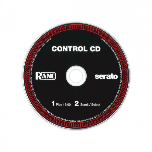  CDs de Control Rane Serato Scratch Live Control CD top