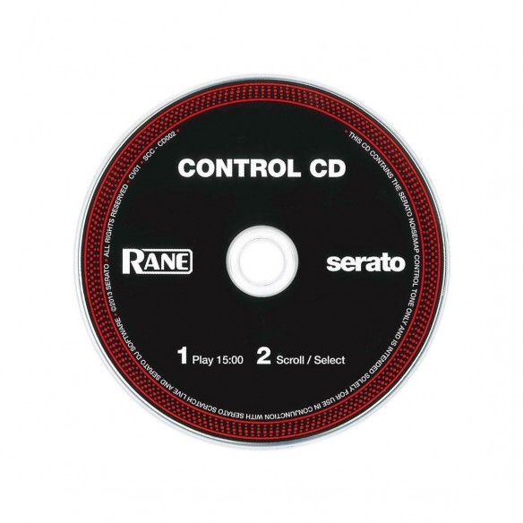 CDs de Control Rane Serato Scratch Live Control CD top