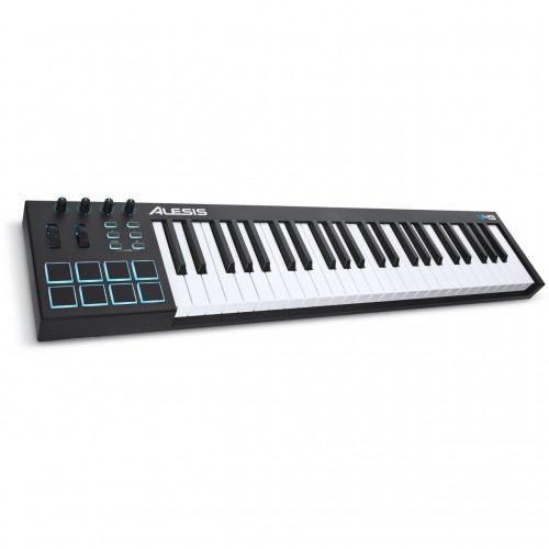  Teclado Controlador MIDI USB 49 Teclas Alesis V49 angle2