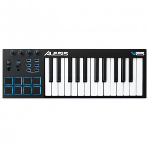 Teclado Controlador MIDI USB 25 Teclas Alesis V25 angle 2