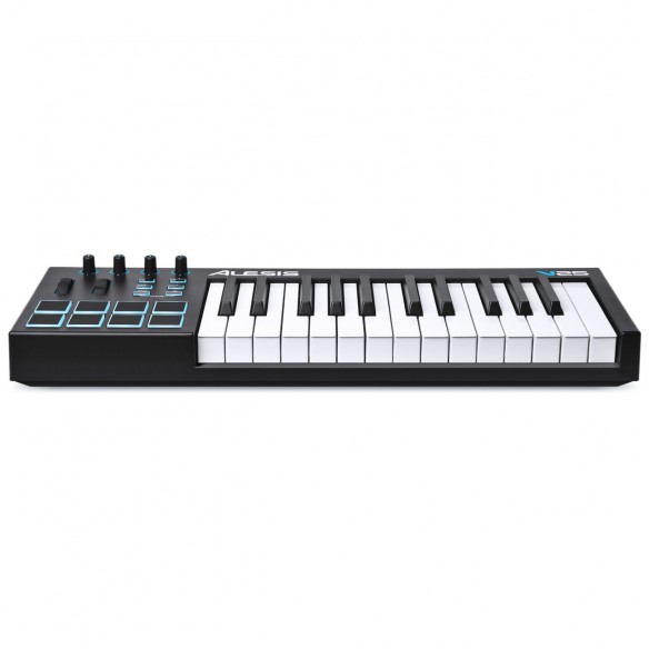 Teclado Controlador MIDI USB 25 Teclas Alesis V25 front