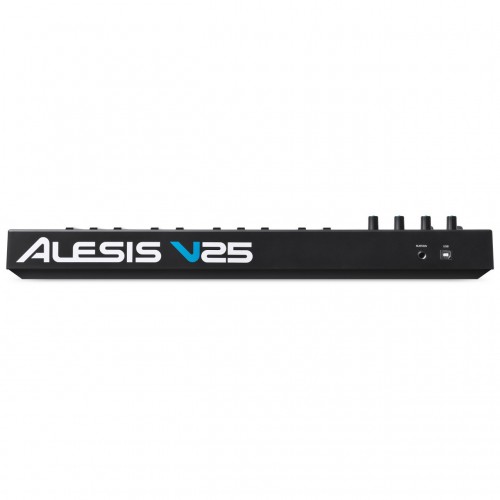  Teclado Controlador MIDI USB 25 Teclas Alesis V25 rear