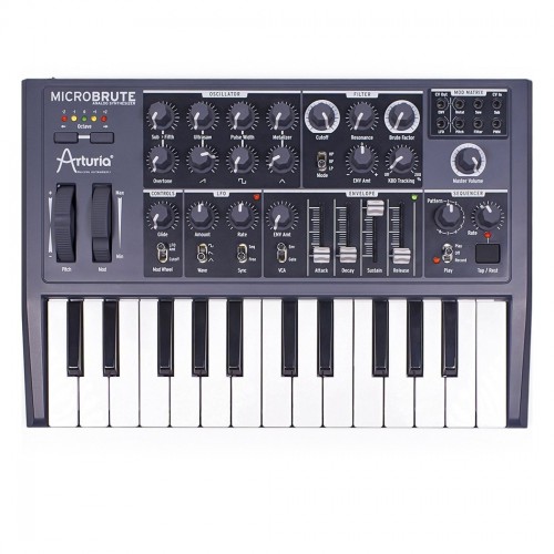  Sintetizador con Teclado Arturia MicroBrute top