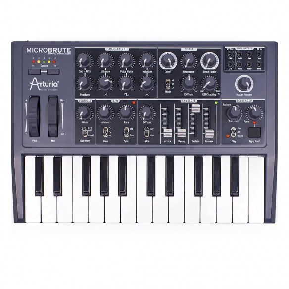  Sintetizador con Teclado Arturia MicroBrute top