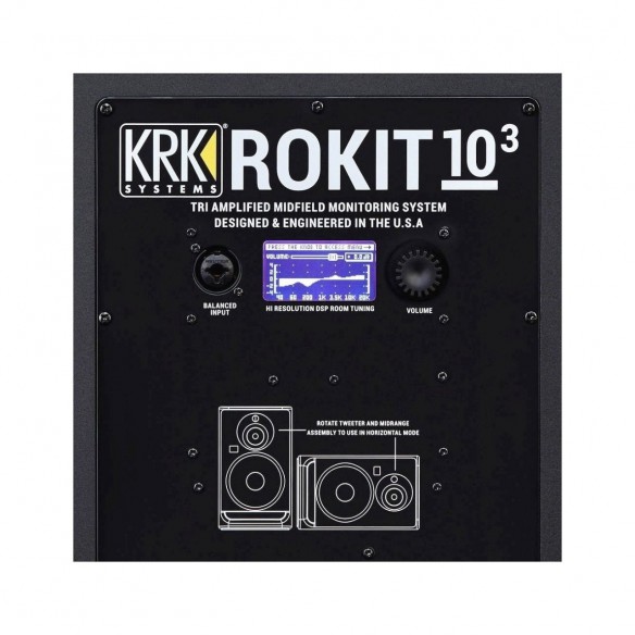 KRK ROKIT 10-3 G4, Monitor de Estudio Activo 10 (Unitario)