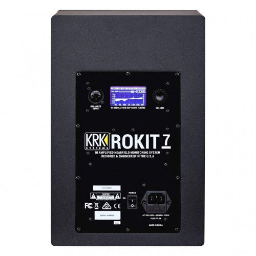  Monitor de Estudio Activo KRK Rokit RP7 G4 rear