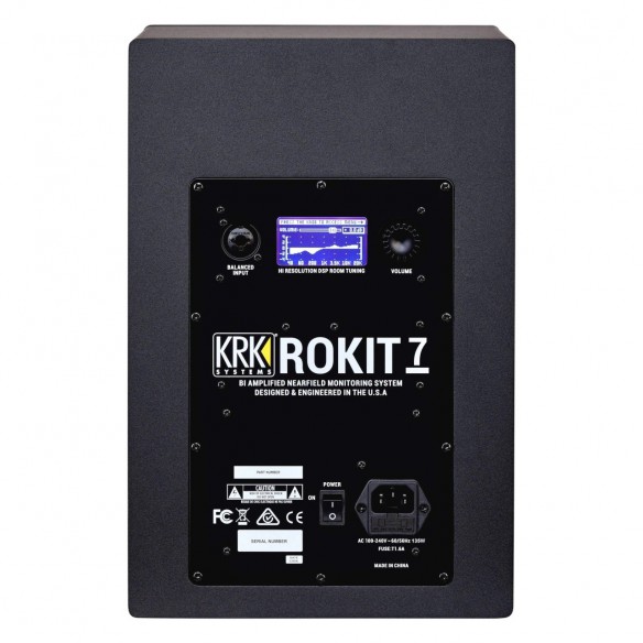  Monitor de Estudio Activo KRK Rokit RP7 G4 rear