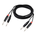 Cordial CIU 1,5 PP (2 Jack/M Mono-2 Jack/M Mono)