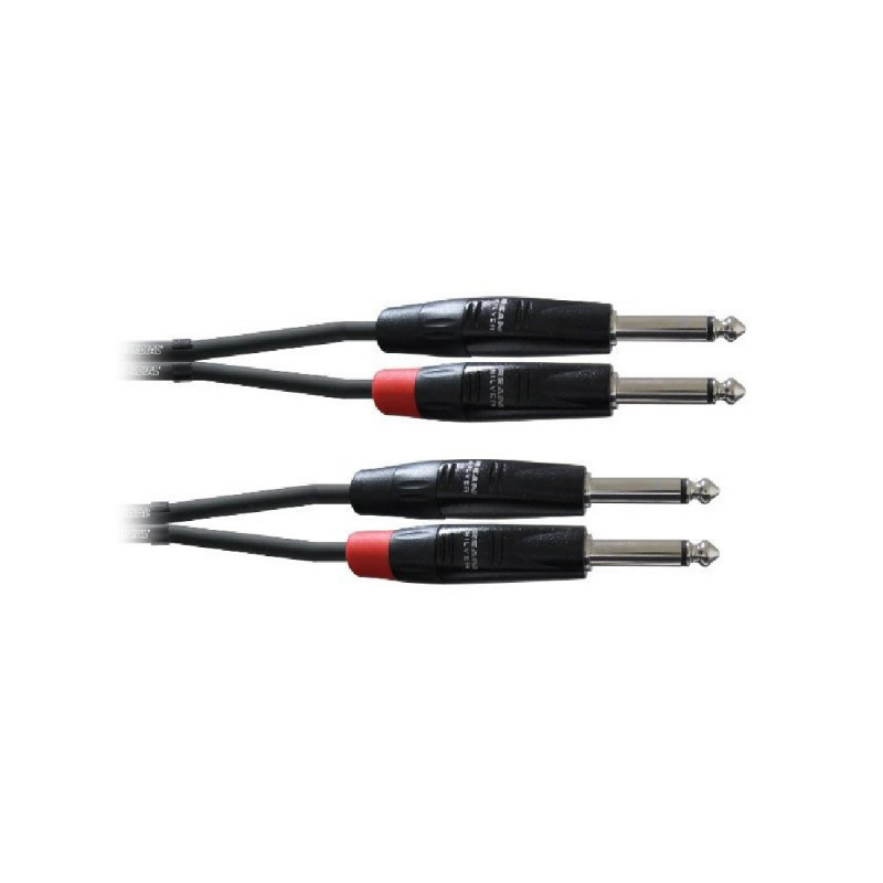 Cordial CIU 1,5 PP (2 Jack/M Mono-2 Jack/M Mono)