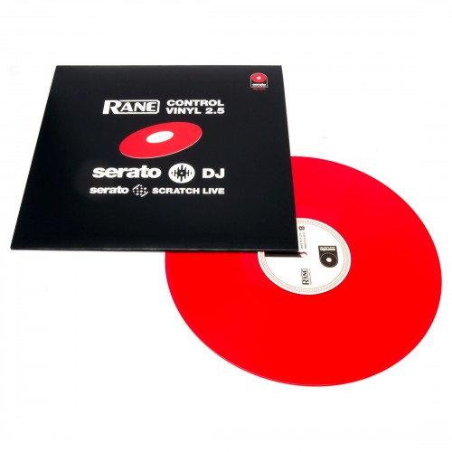 Vinilo de control Rane Serato Scratch Live Control Vinyl (Red)