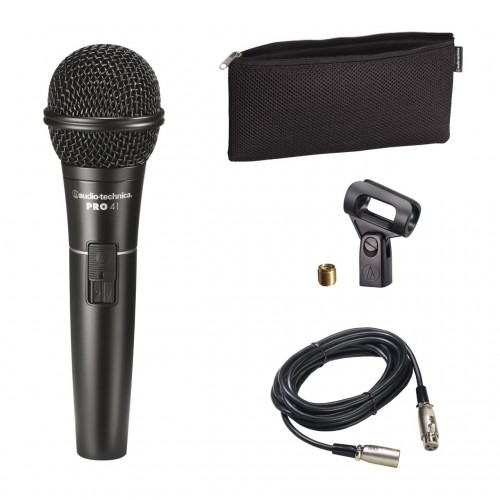  Micrófono Dinámico Audio-Technica PRO41 box-contents