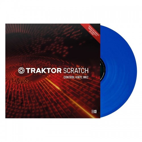 Vinilo de control Native Instruments Traktor Scratch Control Vinyl MK2 (Blue)