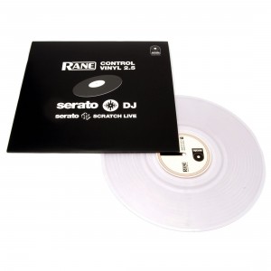 Vinilo de control Rane Serato Scratch Live Control Vinyl (Clear)