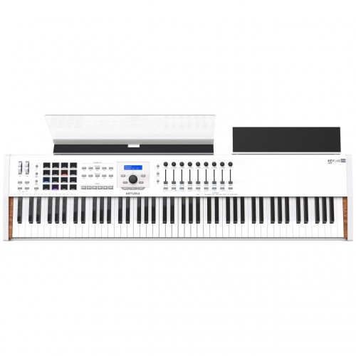  Teclado Controlador MIDI USB 88 Teclas Arturia KeyLab 88 MKII stand-detail