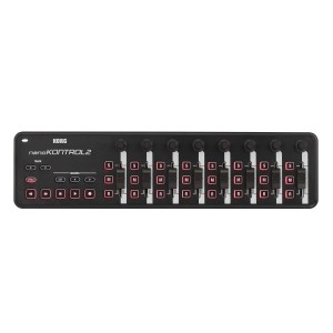 Superficie de Control MIDI USB Korg NanoKontrol2 (Black) top