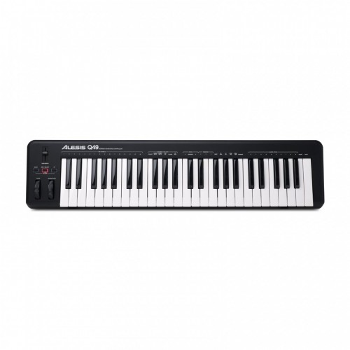  Teclado Controlador MIDI de 49 Teclas Alesis Q49 top