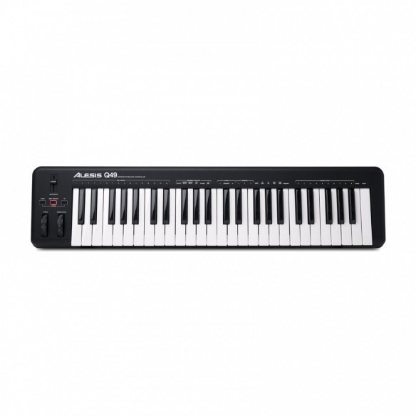  Teclado Controlador MIDI de 49 Teclas Alesis Q49 top