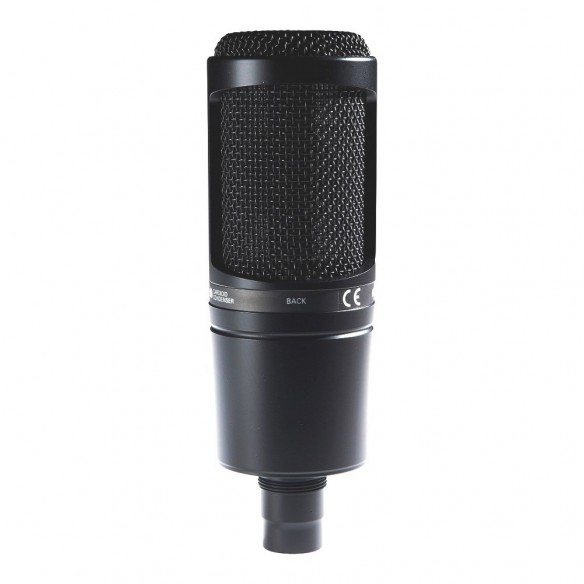  Micrófono de Condensador Estudio Audio-Technica AT2020 rear