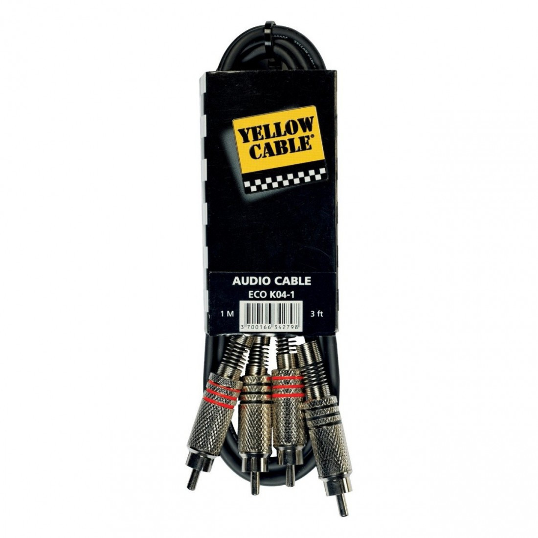 Yellow Cable ECO K04-1 (2 RCA/M-2 RCA/M)