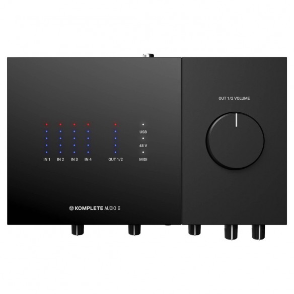  Interface Audio por USB Native Instruments Komplete Audio 6 MKII top