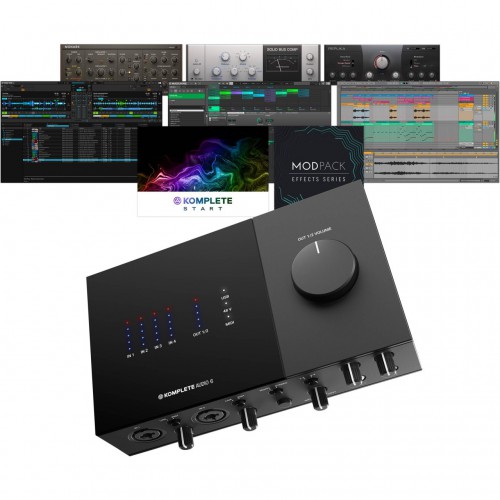  Interface Audio por USB Native Instruments Komplete Audio 6 MKII soft-detail