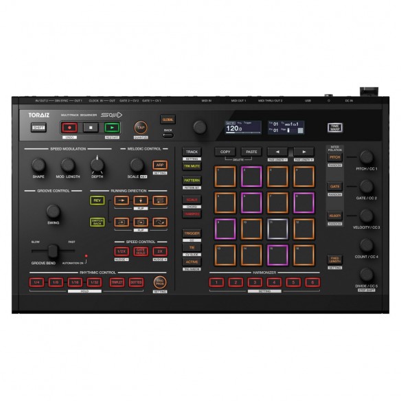  Secuenciador Multipista Toraiz Squid top