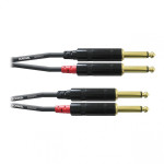 Cordial CFU 1,5 PP (2 Jack/M Mono-2 Jack/M Mono)