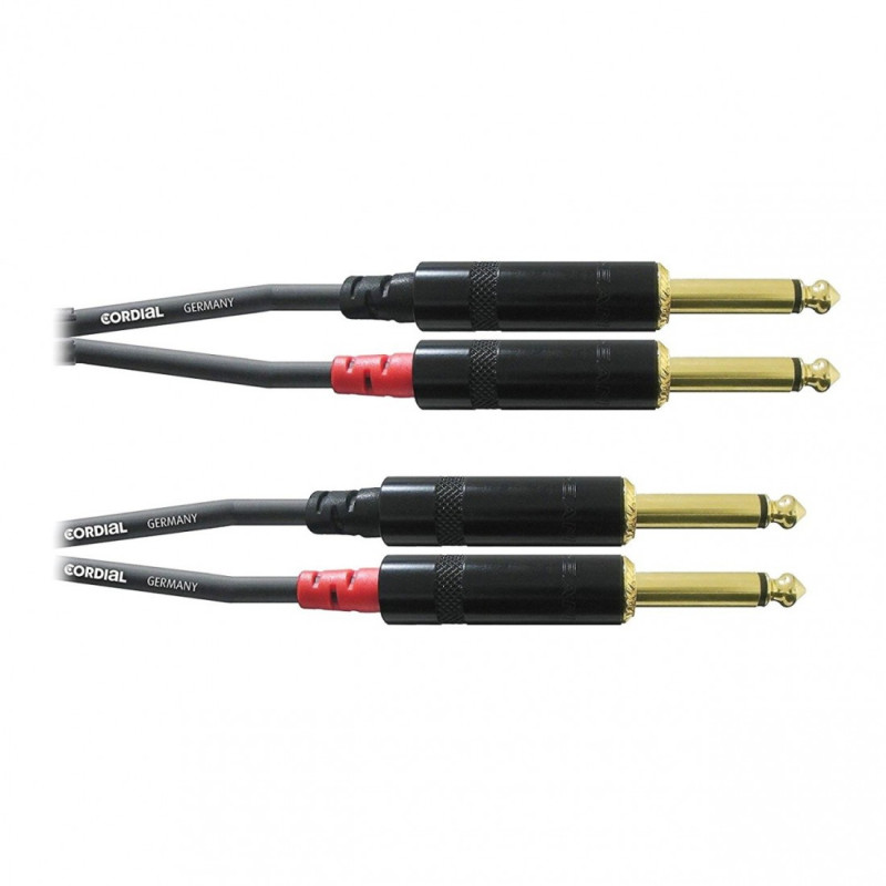 Cordial CFU 3 PP (2 Jack/M Mono-2 Jack/M Mono)