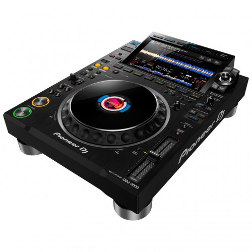 Multireproductor DJ profesional Pioneer DJ CDJ-3000 angle