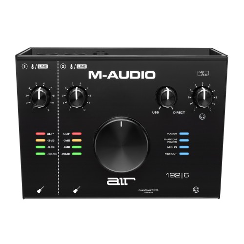 Interface Audio por USB M-Audio AIR 192|6 top